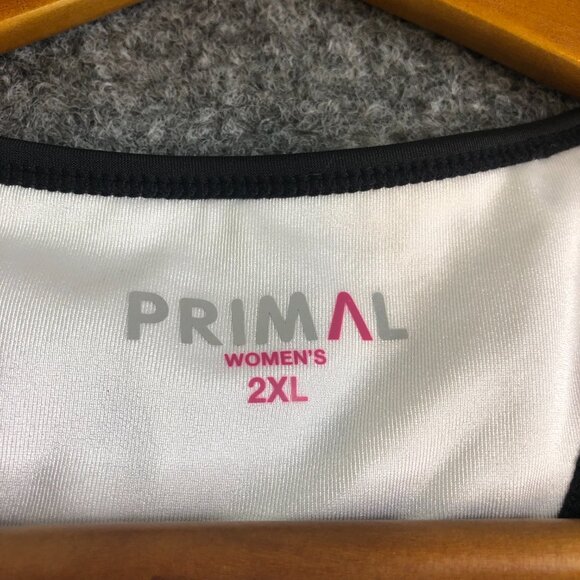 Primal Ragbrai Cycling Jersey Womens 2XL Tank Built in Bra ON THE ROAD AGAIN - Picture 4 of 11